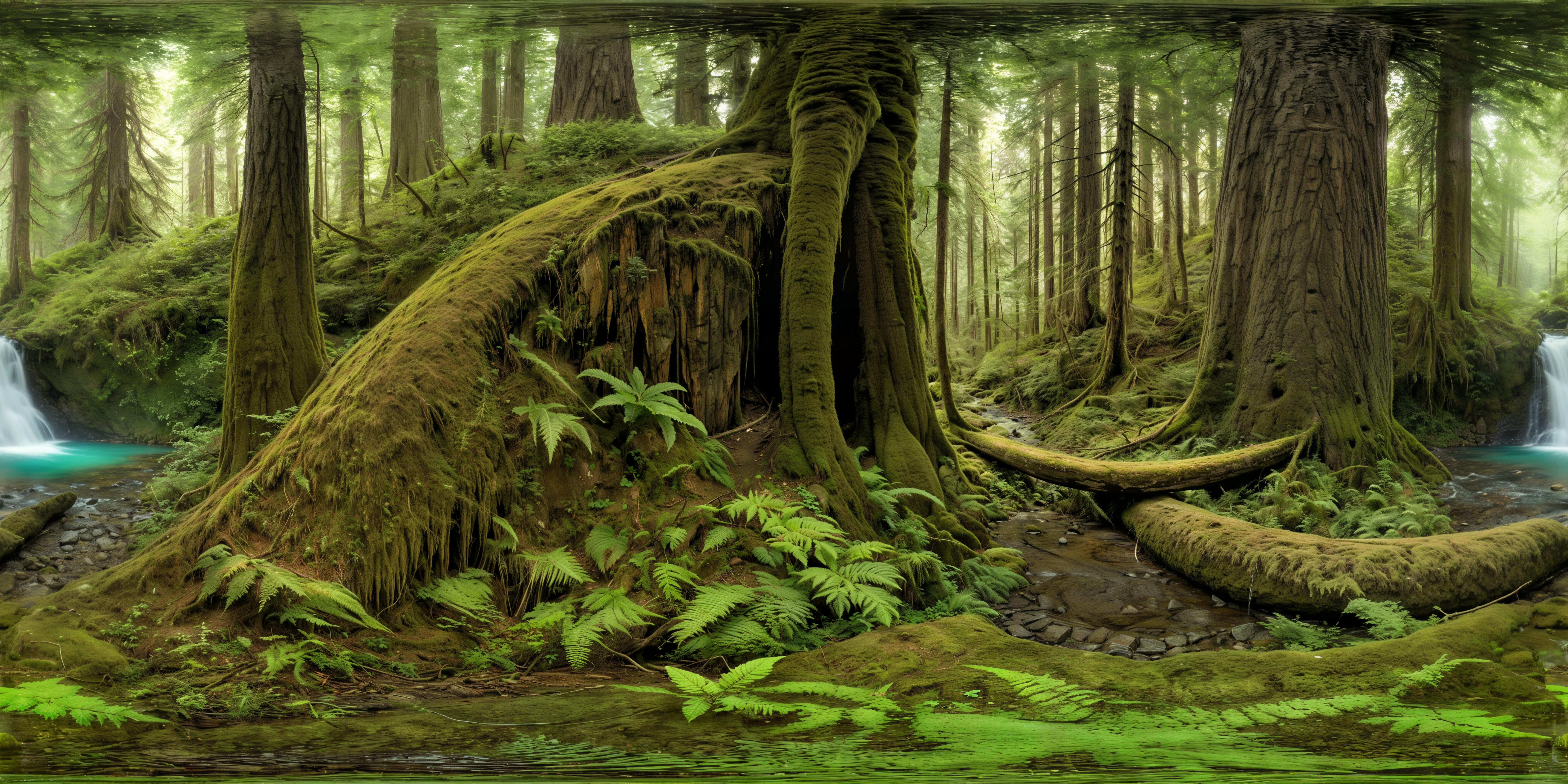 The Cool Old-Growth Forest Sunlight Can't Reach