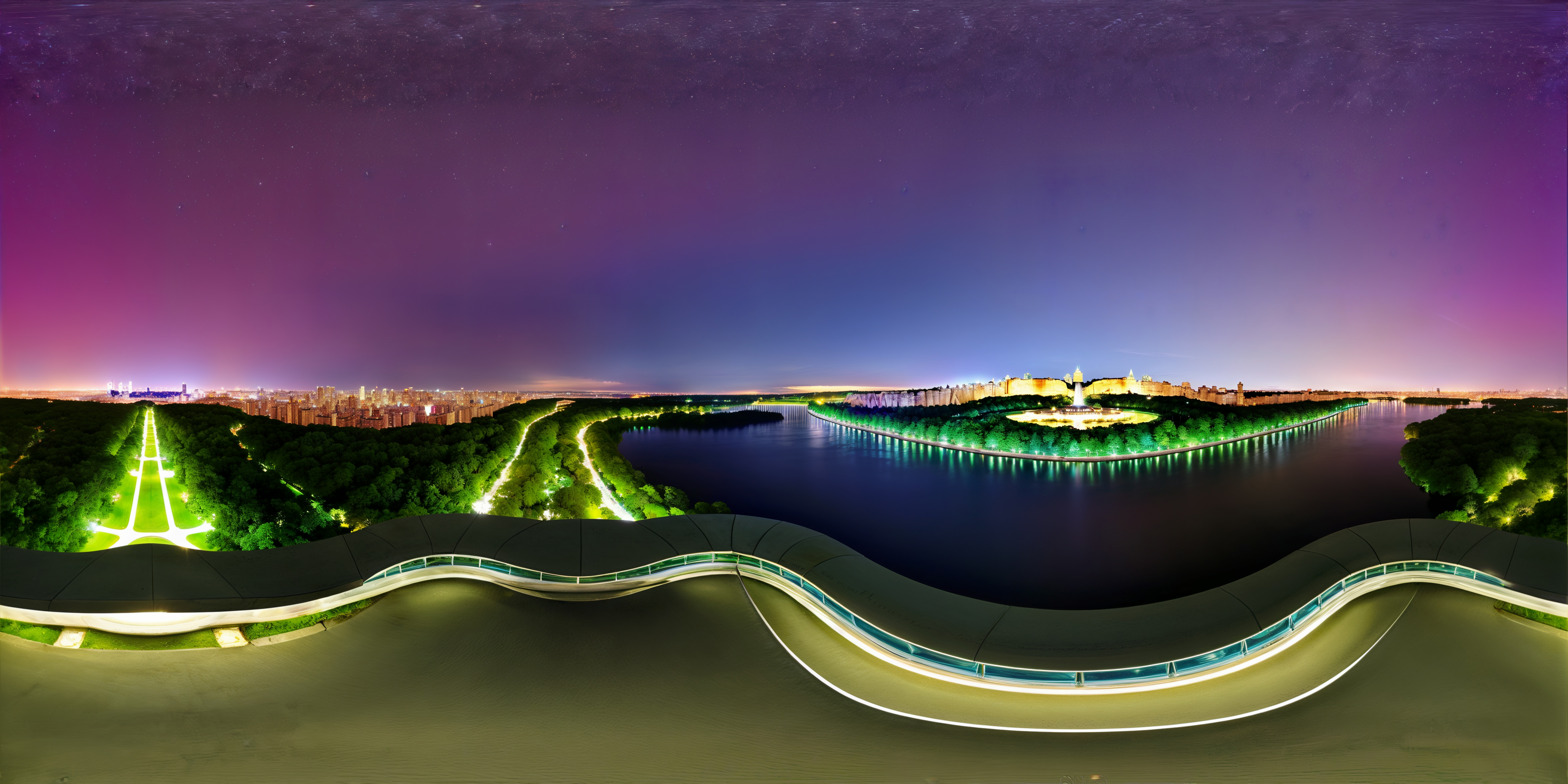Deep-Night Future City